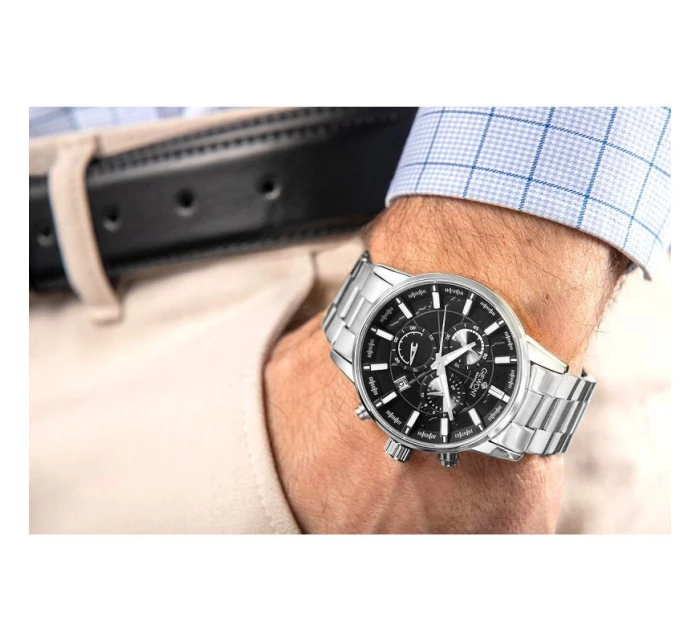 Pánské hodinky Giewont Chronograph Sapphire Silver GW4580-B2 Pánské hodinky Giewont Chronograph Sapphire Silver GW4580-B2