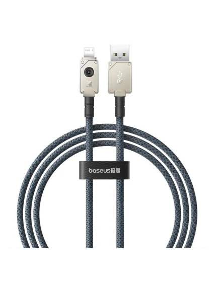 Baseus Nezlomitelný kabel USB-IP 2,4A 1m (bílý)