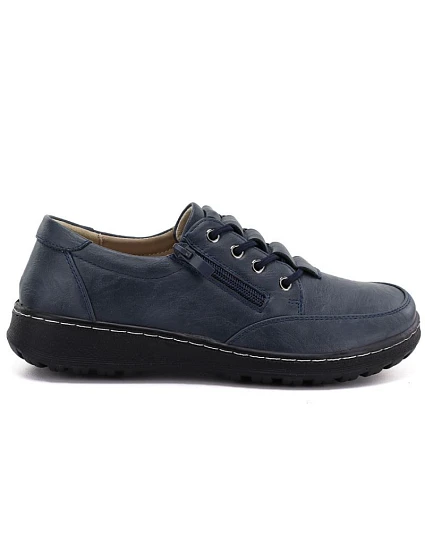Pohodlné dámské polobotky s tmavě modré, model 22404309 - Potocki Pohodlné dámské polobotky s tmavě modré, model 22404309 - Potocki