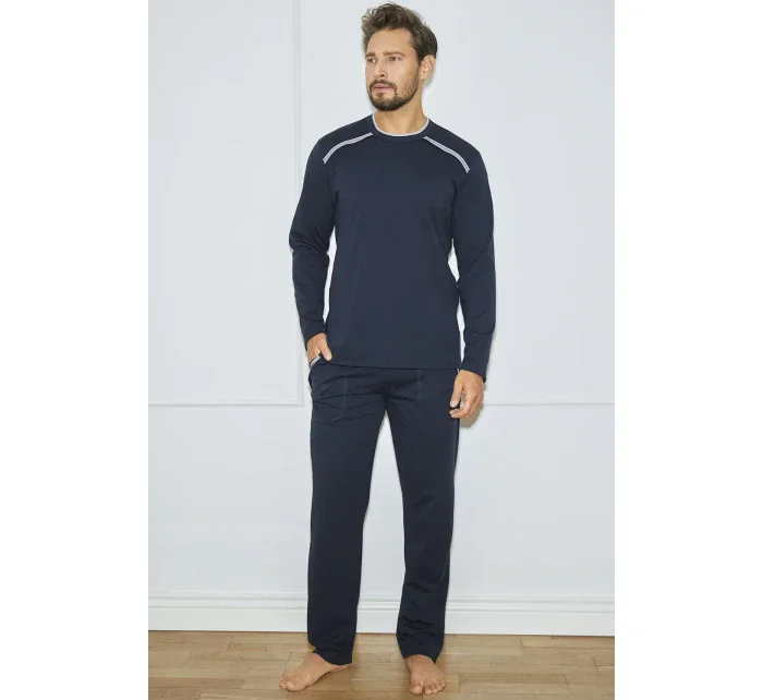 Italian Fashion Zbyszek long r. long sp. barva:navy blue/ dark blue Italian Fashion Zbyszek long r. long sp. barva:navy blue/ dark blue