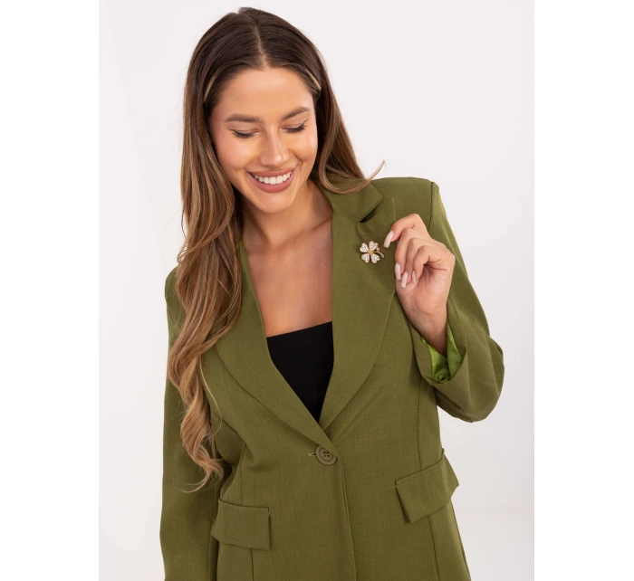 Marynarka IT MA model 21320048 oliwkowy - FPrice