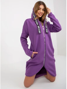 Mikina RV BL 6683.00P tmavě fialová