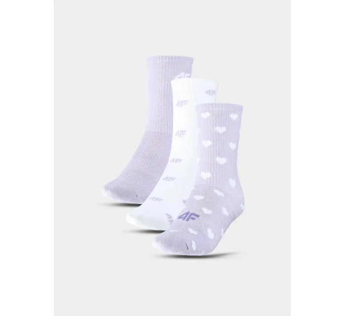 Dívčí ponožky 4F F394 (3pack)