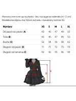 Elegantní minišaty ve tvaru s límečkem – světle béžové model 22300257 - numoco