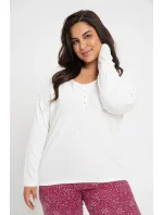 Pyžamo Taro Estella 3005 3/4 2XL-3XL dámskéZ24 Pyžamo Taro Estella 3005 3/4 2XL-3XL dámskéZ24