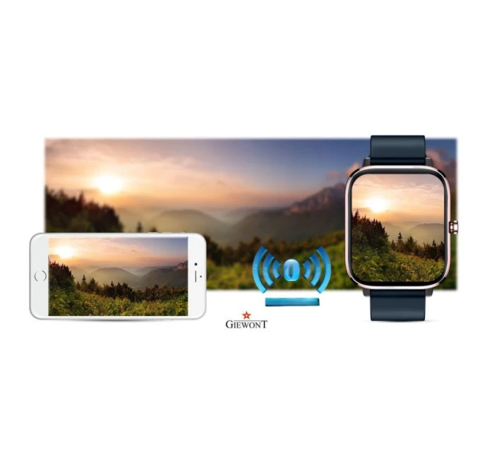 Chytré hodinky Giewont Pink-Green GW230-5