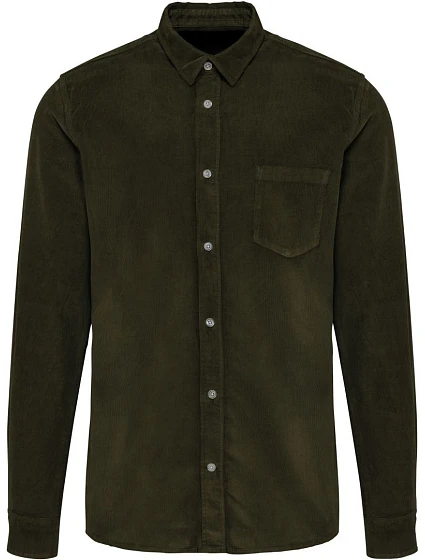 Kariban K 599 Manšestrová košile s dlouhým rukávem 20.K599 washed dusky khaki Kariban K 599 Manšestrová košile s dlouhým rukávem 20.K599 washed dusky khaki