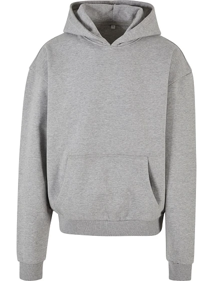 Build your Brand BY 268 Mikina s kapucí z těžké bavlny "Ultra Heavy" 56.0268 heather grey Build your Brand BY 268 Mikina s kapucí z těžké bavlny "Ultra Heavy" 56.0268 heather grey