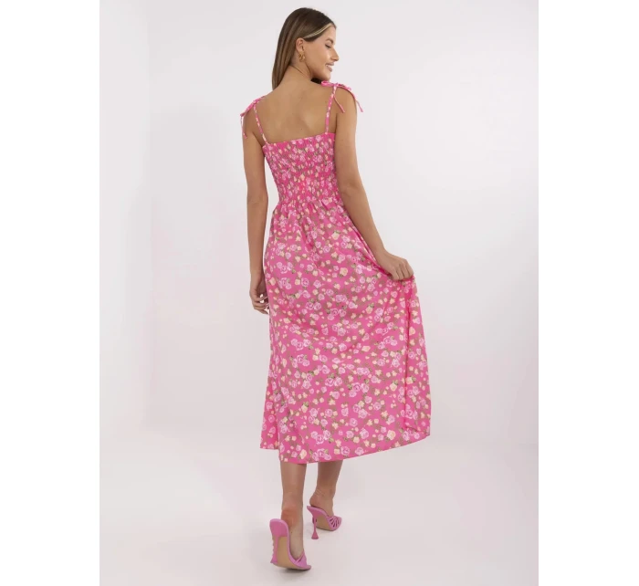 Sukienka MI SK  różowy model 21124380 - FPrice