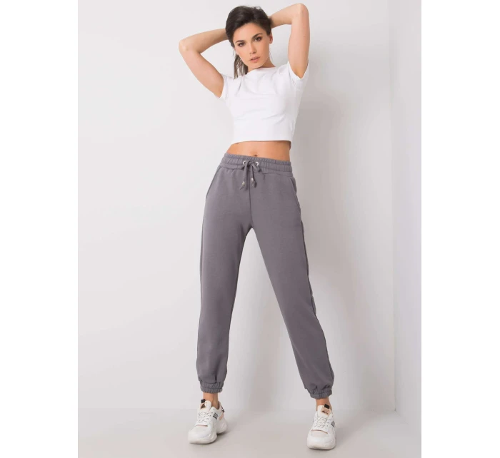 Tepláky RV DR 6120.03P tmavě šedá