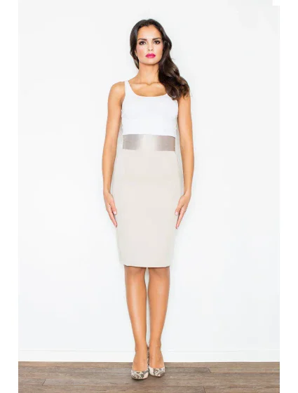 Sukně  béžová  model 21146292 - Figl