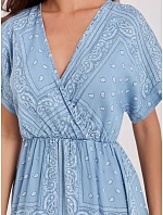 Dámské šaty IT SK model 22366734 světle modré - FPrice Dámské šaty IT SK model 22366734 světle modré - FPrice