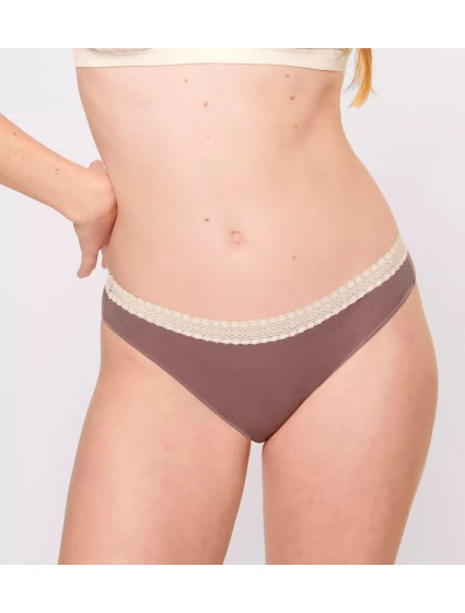 sloggi GO Ribbed R Tai C2P - BROWN - SLOGGI BROWN - SLOGGI sloggi GO Ribbed R Tai C2P - BROWN - SLOGGI BROWN - SLOGGI