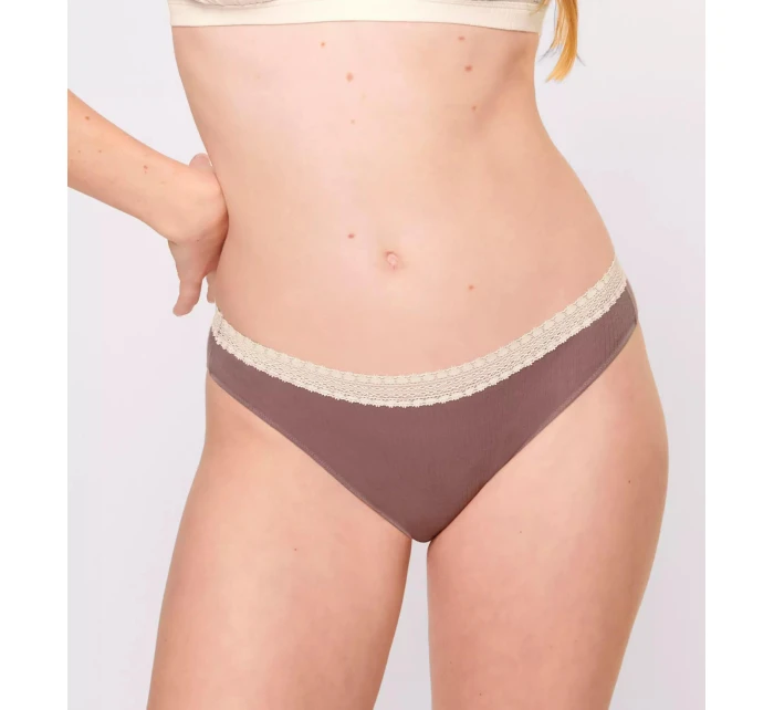 sloggi GO Ribbed R Tai C2P - BROWN - SLOGGI BROWN - SLOGGI sloggi GO Ribbed R Tai C2P - BROWN - SLOGGI BROWN - SLOGGI