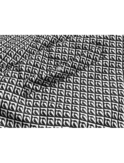 Krátká černá lesklá dámská bunda model 17110306 - MHM