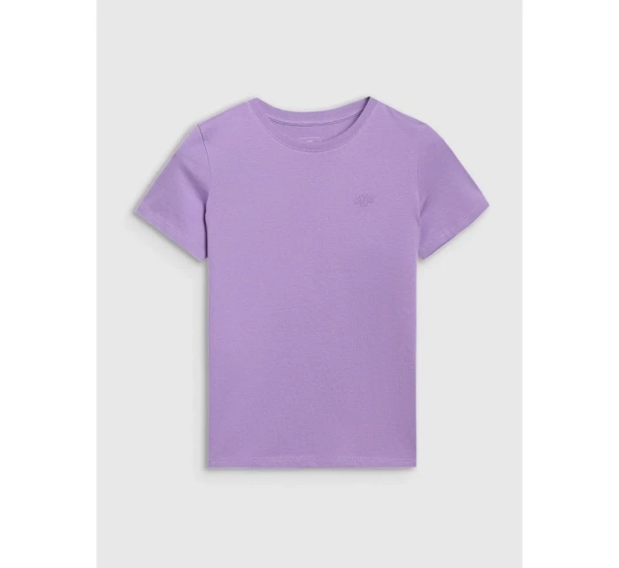 Dívčí hladké tričko 4F 4FJRAW25TTSHF3233-51S