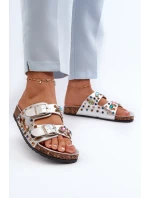 Dámské Žabky S Stříbrné model 21660457 - S.Barski Dámské Žabky S Stříbrné model 21660457 - S.Barski