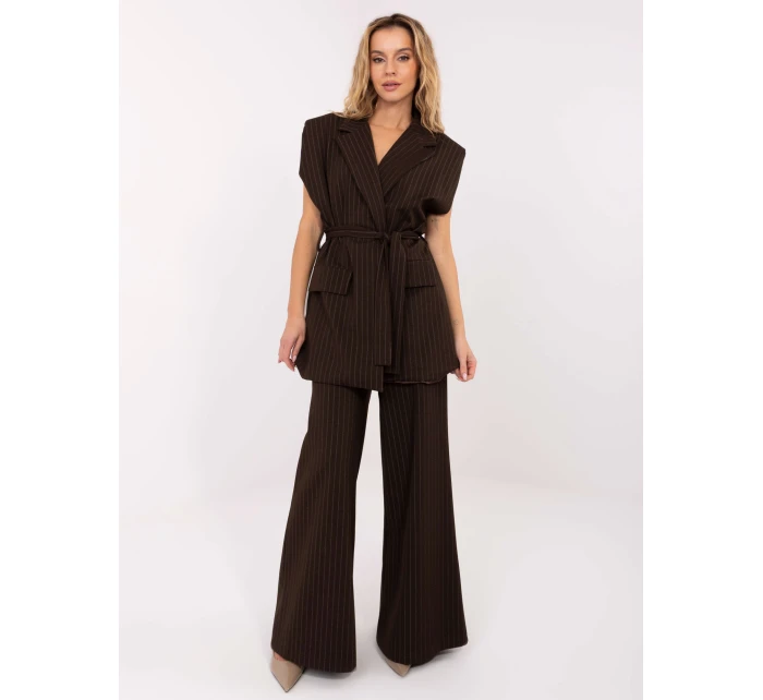 Kamizelka IT KZ model 21757261 ciemny brązowy - FPrice Kamizelka IT KZ model 21757261 ciemny brązowy - FPrice