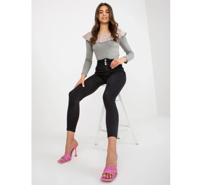 NM SP L73 džínové kalhoty.29P černá