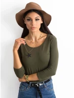 Bluzka RV BZ model 21153727 khaki - FPrice Bluzka RV BZ model 21153727 khaki - FPrice