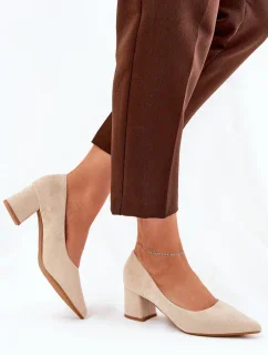 Lodičky na sloupku model 211074 Step in style