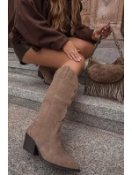 Kozačky na podpatku model 222534 Step in style Kozačky na podpatku model 222534 Step in style