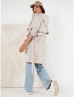 Dámská přechodná bunda parka ecru Dstreet model 21974264 - FashionStreet