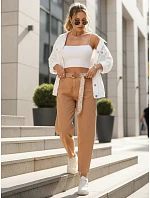 FashionStreet dámské džíny s vysokým pasem ve střihu mom fit UY2937