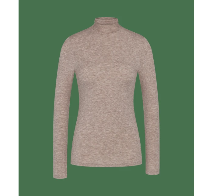 Beauty Layers Top LSL Turtleneck 04 - BROWN - TRIUMPH BROWN - TRIUMPH