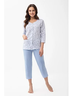 Piżama Luna 1305 7/8 2XL-3XL L26 rozpinana