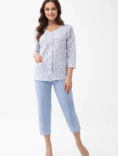 Piżama Luna 1305 7/8 2XL-3XL L26 rozpinana