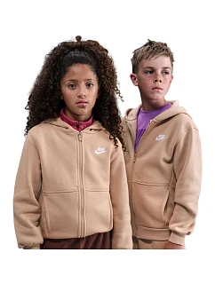 Dětská mikina Sportswear Club Fleece beige model 22060161 200 - NIKE