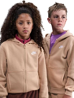Dětská mikina Sportswear Club Fleece beige model 22060161 200 - NIKE