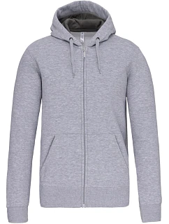 K 444 Mikina s kapucí z těžké bavlny model 22509264 oxford grey - Kariban