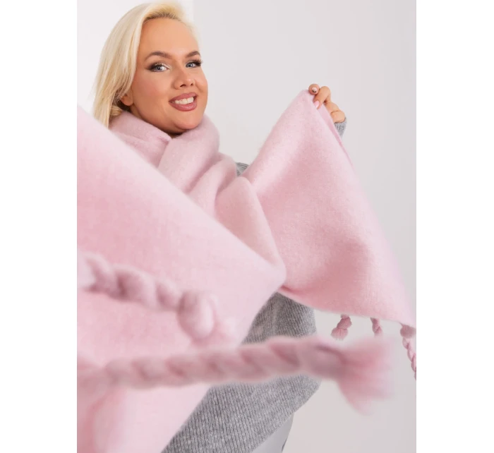 Szalik AT SZ model 21305630 jasny różowy - FPrice