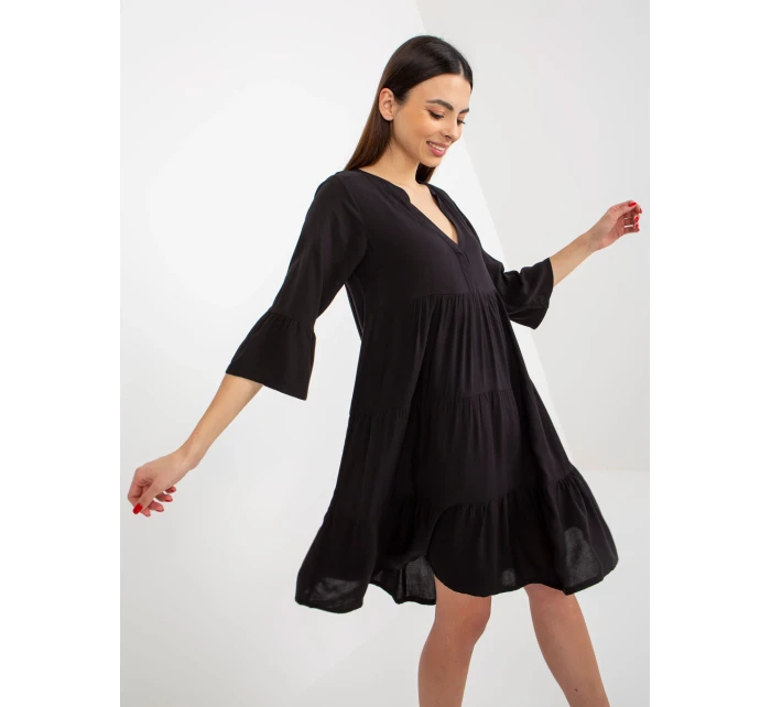 Dámské šaty model 18339365 černé - FPrice