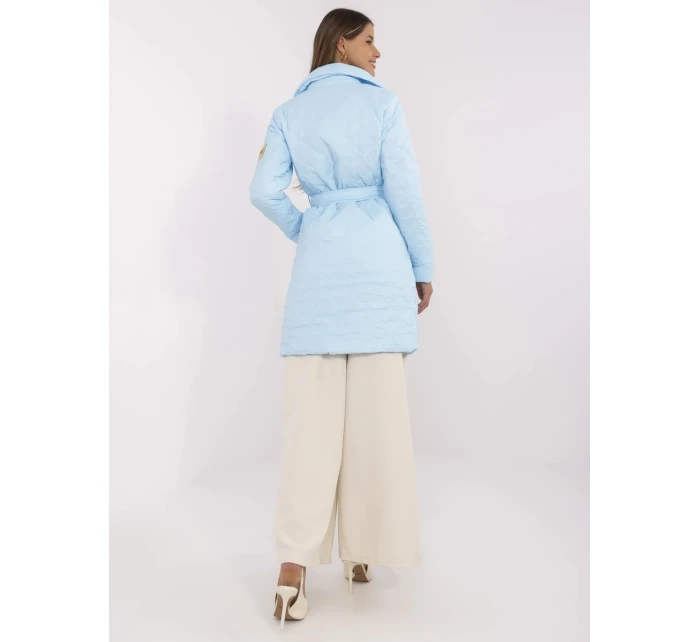 Płaszcz MI PL model 20961880 jasny niebieski - FPrice Płaszcz MI PL model 20961880 jasny niebieski - FPrice