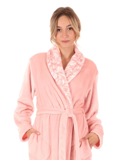 Dámský župan Flora  růžová  model 21770353 - Vestis