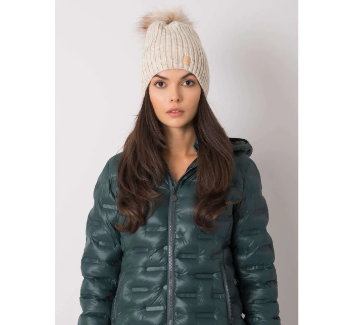 Dámská čepice 30 béžová