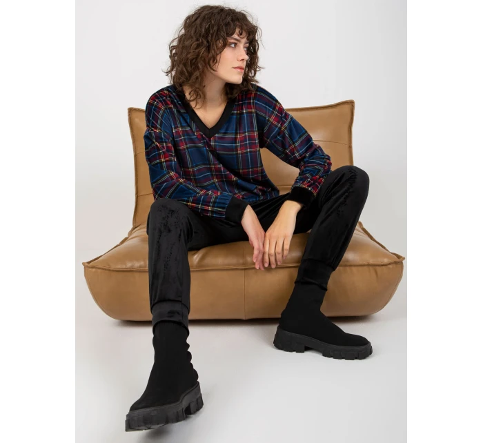 Dámská souprava RP KMPL 8190 6.23X černá a modrá