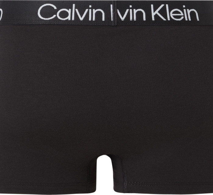 Pánské trenky 3 Pack Trunks Modern Structure 000NB2970AUW5 bílá/černá/šedá - Calvin Klein