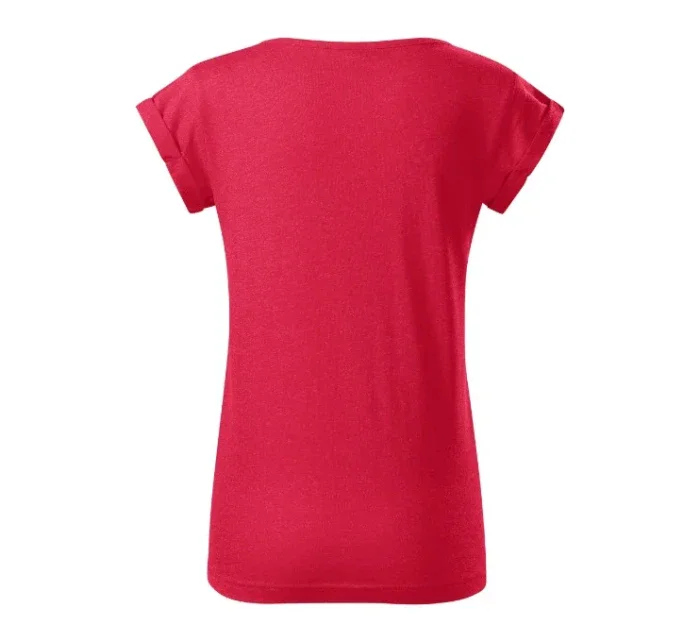 Fusion tričko dámské červený melír Fusion tričko dámské červený melír