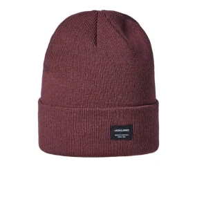 Jack & Jones Jacdna Beanie Noos M 12092815 pánské bordó