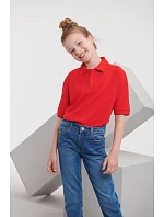 Dětské piqué polo 10. bright red model 22473550 - Russell Athletic
