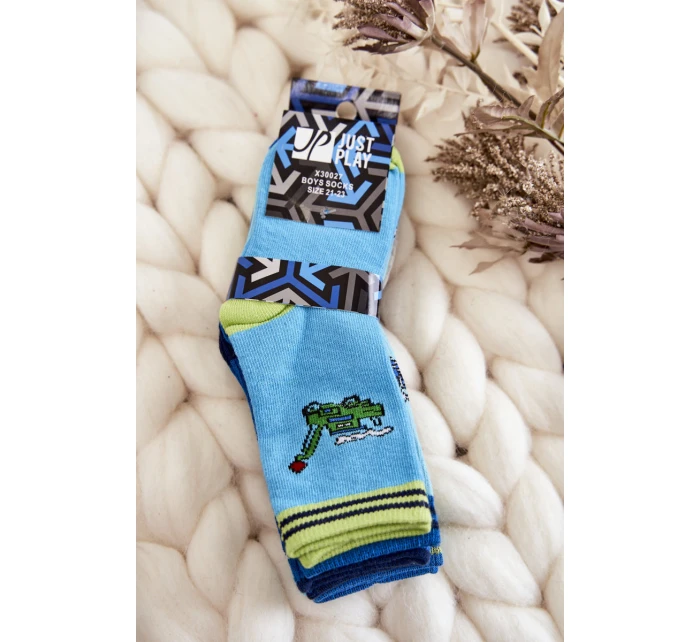 Dětské bavlněné ponožky se vzory model 21604720 vícebarevné - Just Play