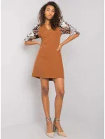 Šaty LC SK 22K 3018.45P světle hnědá