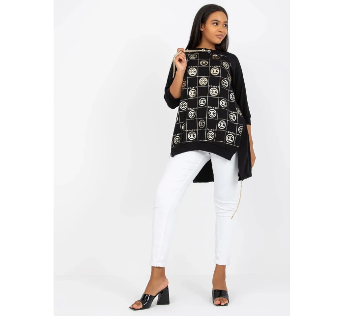 Šaty RV SK 7726.56P černá Šaty RV SK 7726.56P černá