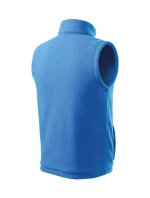 Next fleece vesta unisex azurově modrá Next fleece vesta unisex azurově modrá