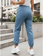 Dámské džínové tepláky modré FashionStreet UY2990