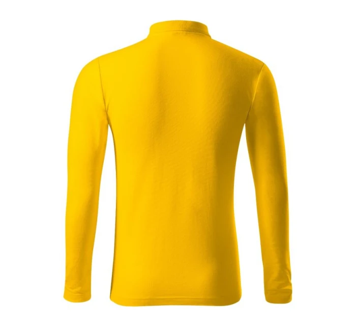 Pánské tričko Pique Polo LS (žluté) Pánské tričko Pique Polo LS (žluté)